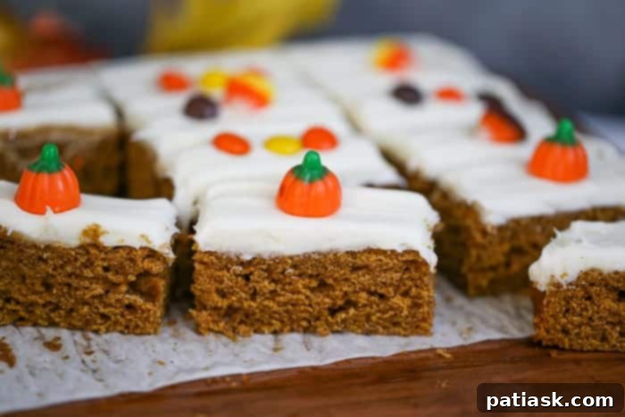 Decadent Harvest Pumpkin Bars 4 img 36384 9
