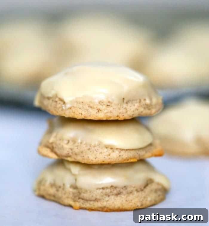 Maple Brown Sugar Soft Cookies 3 Soft Maple Brown Sugar Cookies, a perfect dessert for autumn