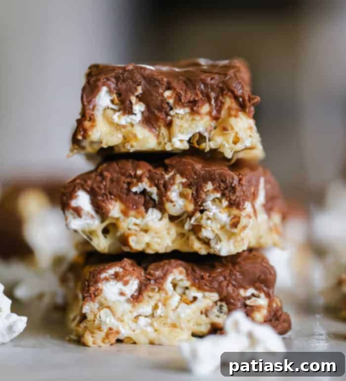 Fudgy Milk Chocolate Popcorn Bars 2 Milk Chocolate Fudge Covered Popcorn Bars recipe