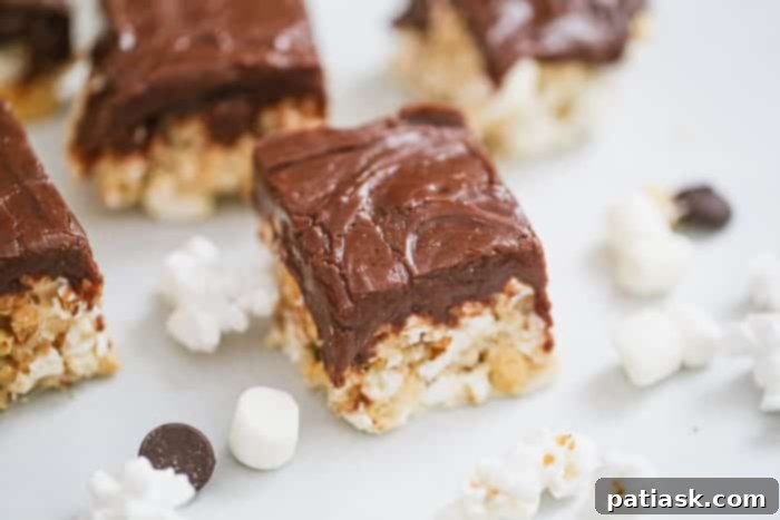 Fudgy Milk Chocolate Popcorn Bars 7 Milk Chocolate Fudge Covered Popcorn Bars