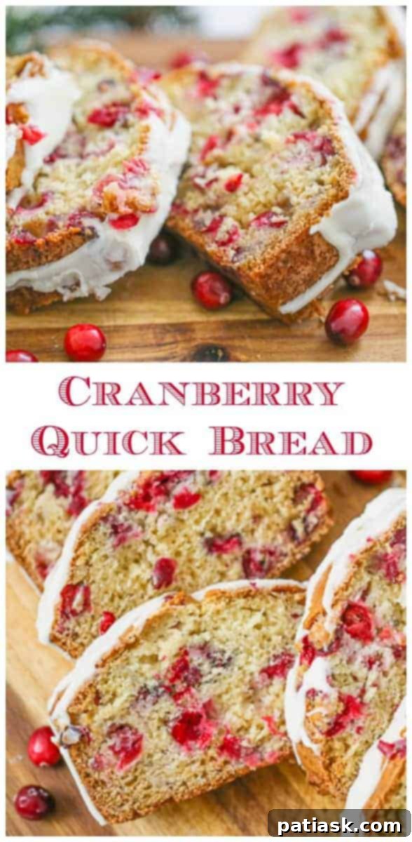 Zesty Cranberry Orange Loaf 11 christmas baking