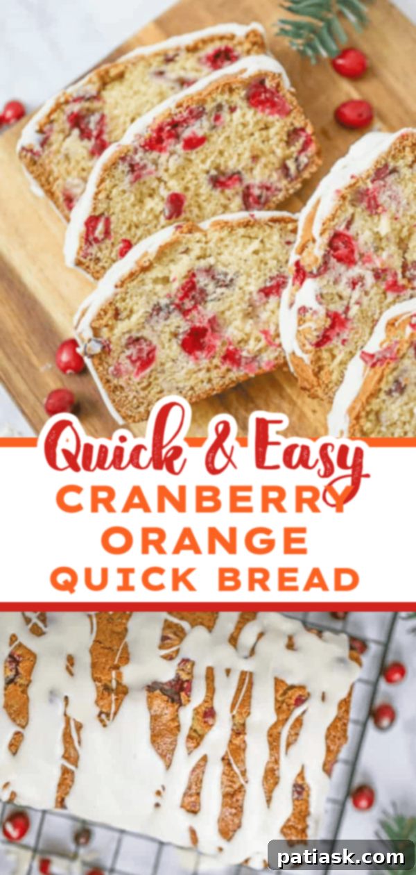 Zesty Cranberry Orange Loaf 13 christmas baking