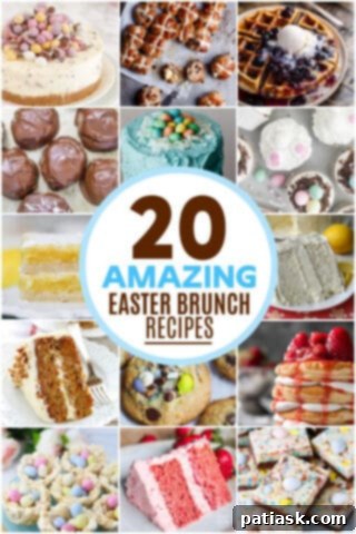 Easter Brunch Desserts So Heavenly, You'll Rise to the Occasion 9 Assortment of festive desserts for Easter celebrations, highlighting variety.