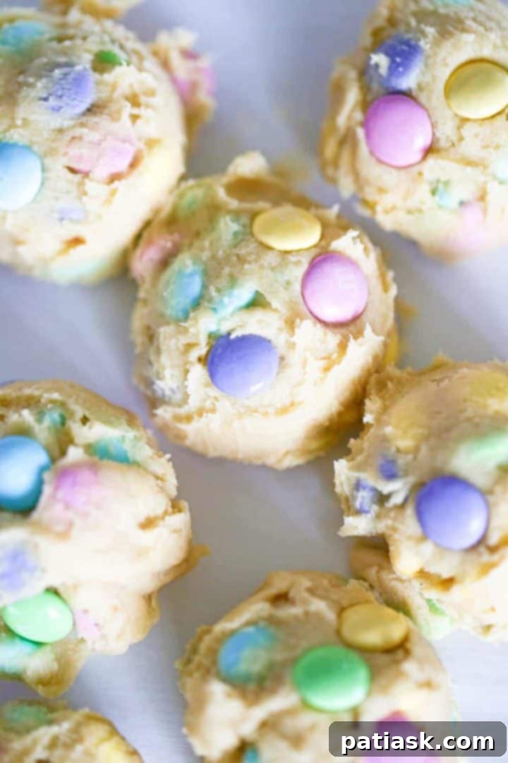 soft and chewy m&m cookies