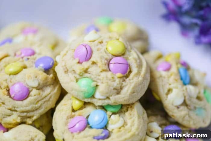 soft and chewy m&m cookies