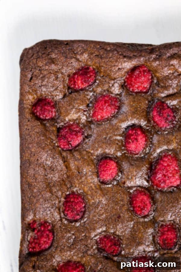 Raspberry Brownies