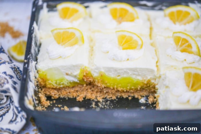 Silky Lemon Layered Cheesecake Bars 3 Lemon Layered Pudding Cheesecake Bars