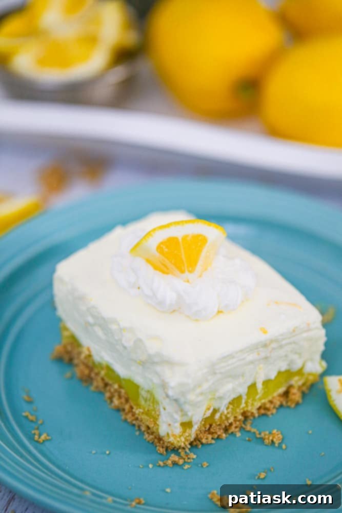Silky Lemon Layered Cheesecake Bars 4 Lemon Layered Pudding Cheesecake Bars