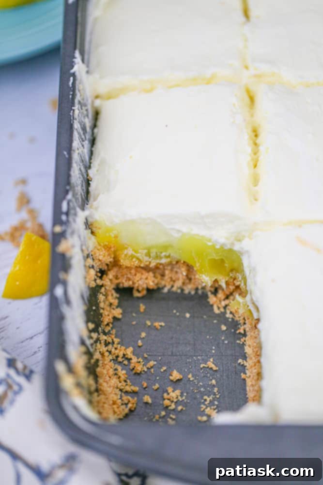 Silky Lemon Layered Cheesecake Bars 6 Lemon Layered Pudding Cheesecake Bars