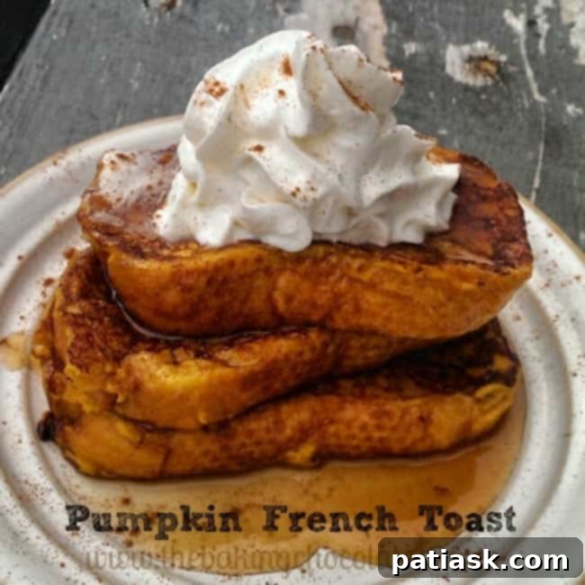 Spiced Pumpkin French Toast 2 Dreamy Pumpkin French Toast!