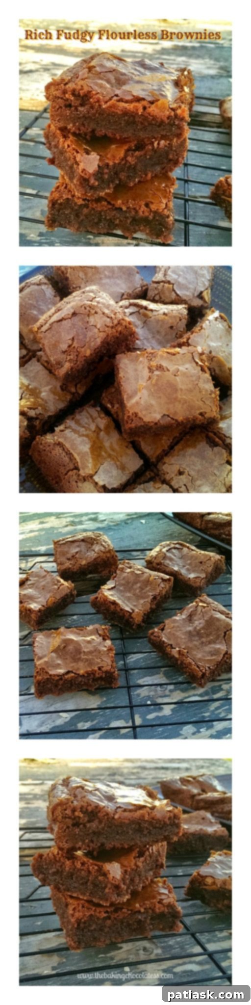 Fudgy Milk Chocolate Flourless Brownies 11 Rich Fudgy Gluten-Free Brownies