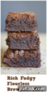 Fudgy Milk Chocolate Flourless Brownies 12 Rich Fudgy Gluten-Free Brownies