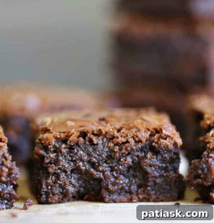 Fudgy Milk Chocolate Flourless Brownies 6 Rich Fudgy Gluten-Free Flourless Brownies Recipe