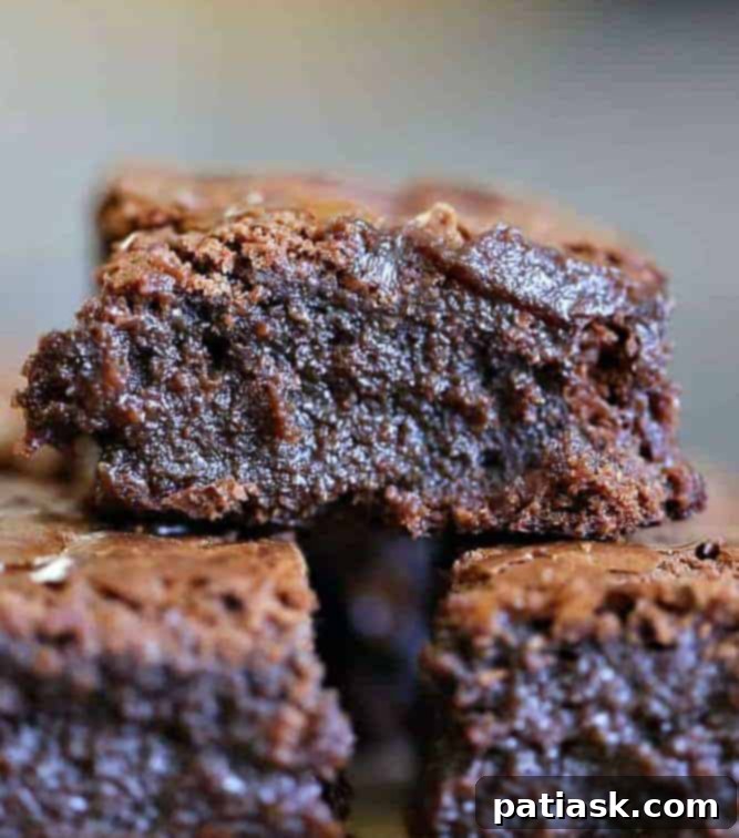 Fudgy Milk Chocolate Flourless Brownies 7 Rich Fudgy Gluten-Free Flourless Brownies