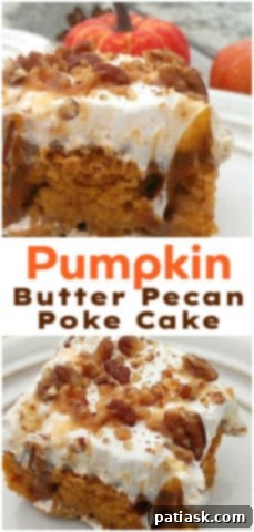 Decadent Pumpkin Butter Pecan Poke Cake 6 fall dessert