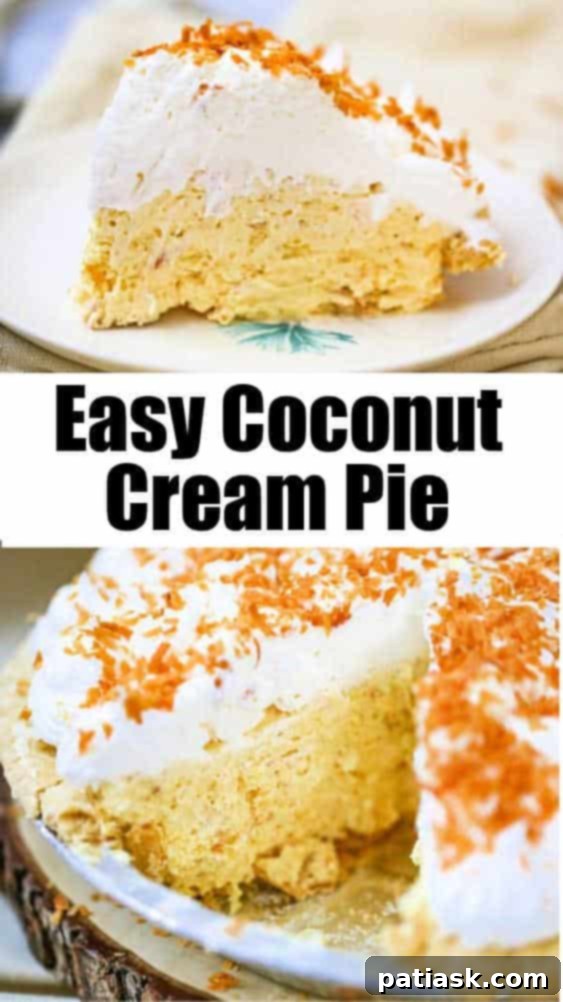 Tropical Cloud Pie 13 Coconut Cream Pie