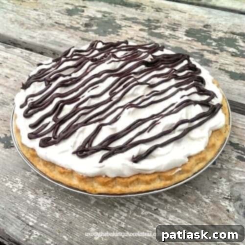 Whipped Chocolate Cream Pie
