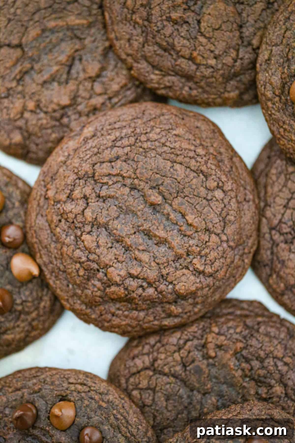 Effortless Brownie Cookies 4 Easy chocolate Brownie Mix Cookies cookie recipe brownies - ingredients laid out for baking