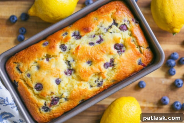 blueberry lemon loaf
