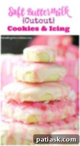 Soft Buttermilk {Cutout} Cookies & Icing!