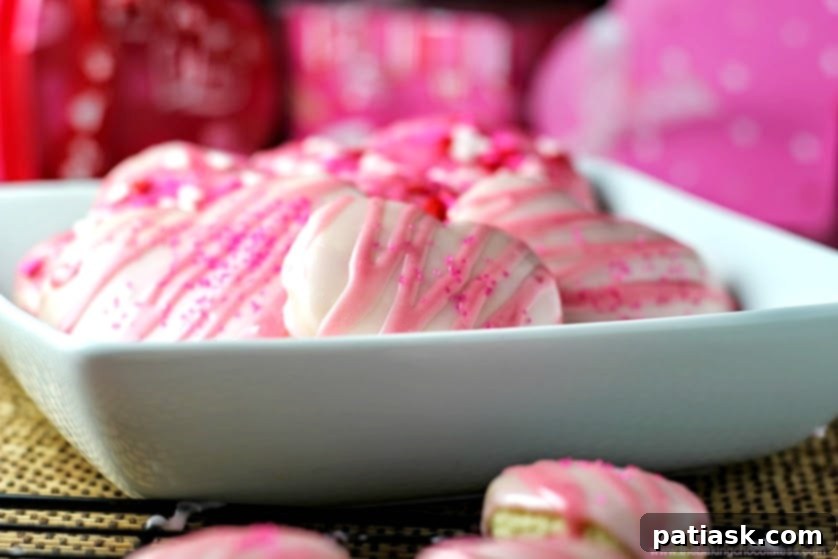 soft buttermilk cookie recipe with icing for valentine's day
