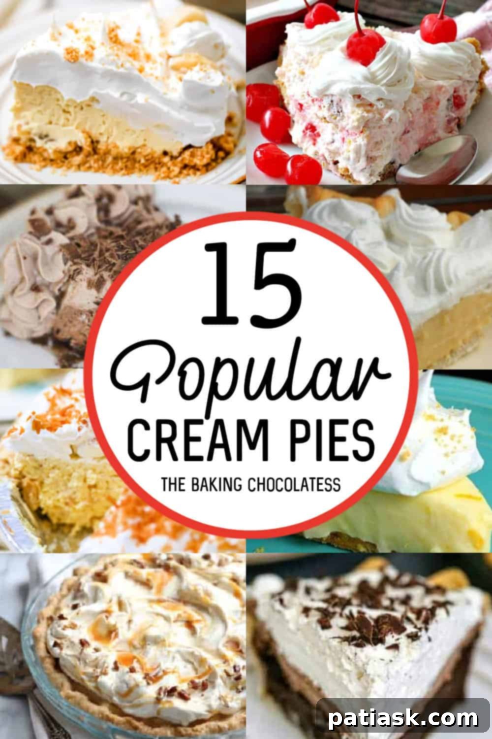 15 Popular Cream Pies