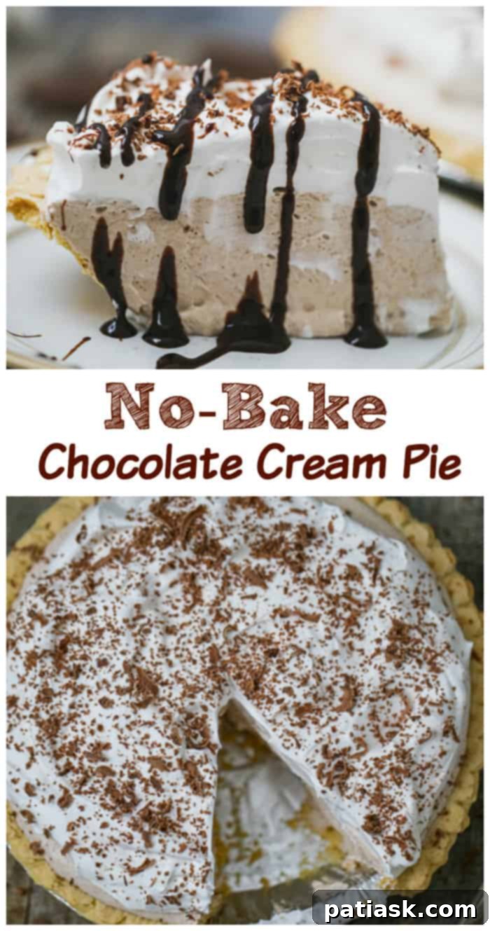 Sonic Chocolate Pudding Pie – No Bake & Easy @ The Baking ChocolaTess