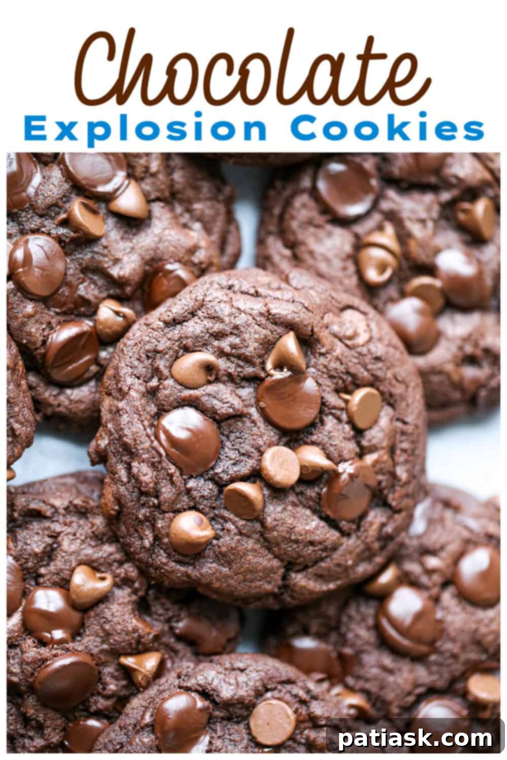 THICK AND FUDGY CHOCOLATE EXPLOSION COOKIES 16 favorite treats