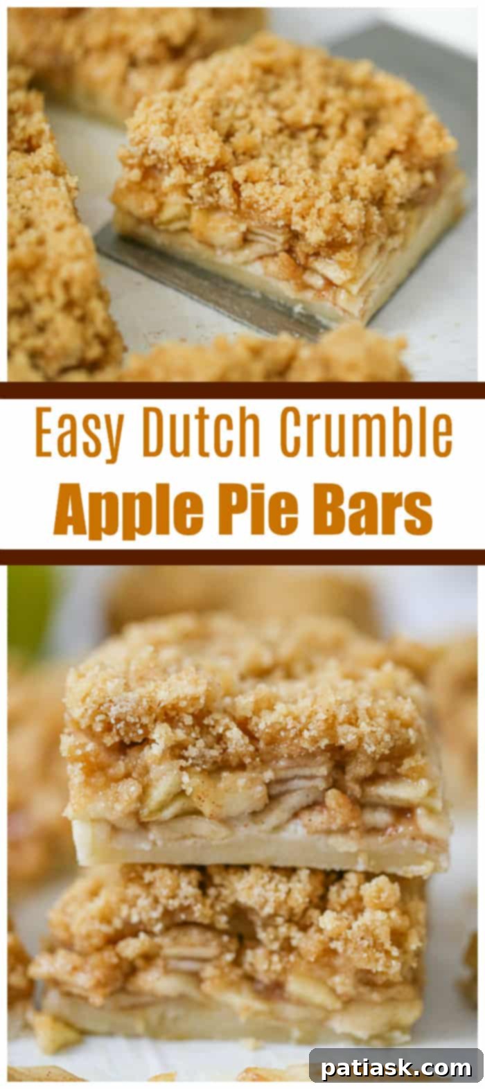 Dutch Apple Crumble Bars 14 Easy Dutch Crumble Apple Pie Bars