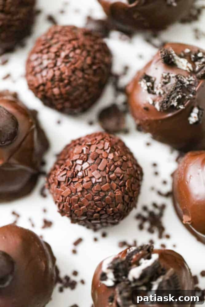 Midnight Mocha Truffles 2 easy chocolate espresso coffee truffles recipe