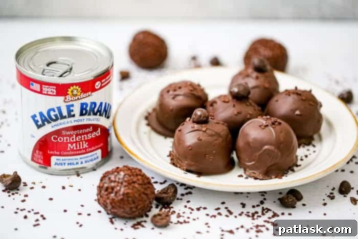 Midnight Mocha Truffles 3 easy chocolate espresso coffee truffles recipe