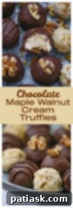 Decadent Chocolate Maple Cream Truffles 8 homemade maple cream truffles