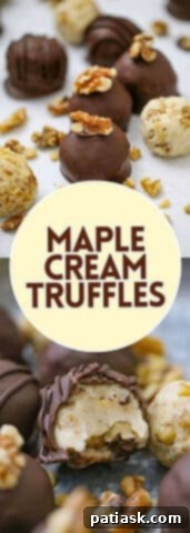 Decadent Chocolate Maple Cream Truffles 9 How to Make Homemade Maple Cream Truffles