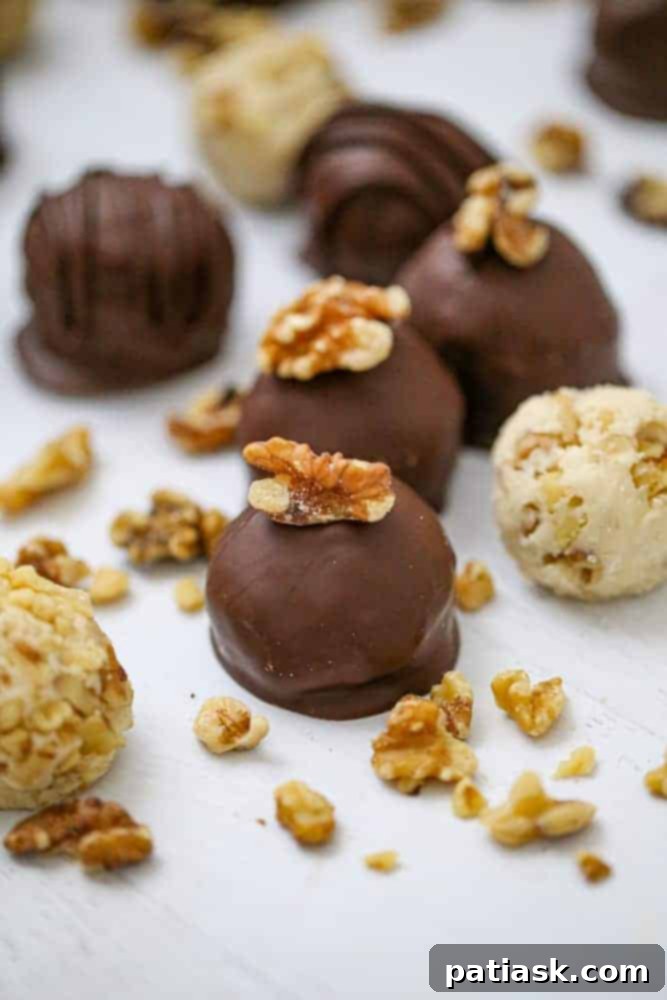 Decadent Chocolate Maple Cream Truffles 5 maple candy recipe cream truffles