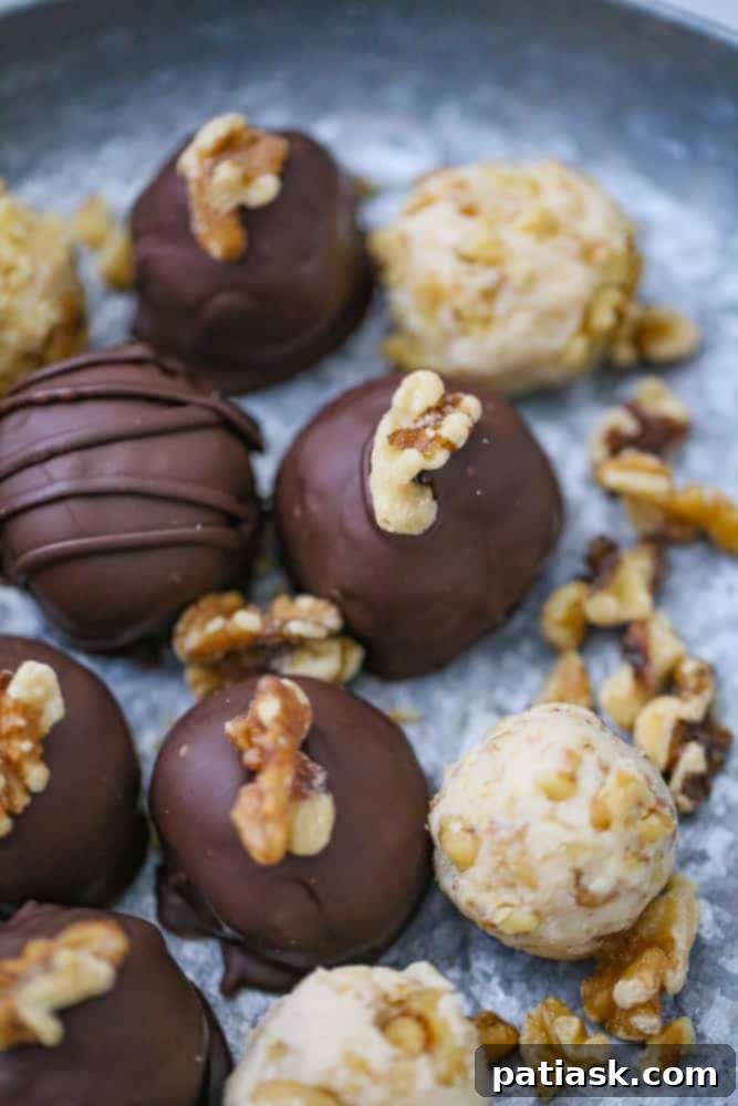 Decadent Chocolate Maple Cream Truffles 7 How to Make Homemade Maple Cream Truffles