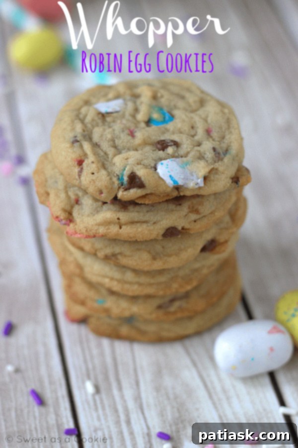 10 Easter Malted Egg Delights 9 Whopper Robin Egg Cookies by Sweet As A Cookie/Lolly Jane