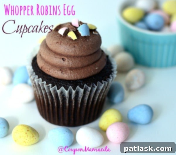 10 Easter Malted Egg Delights 11 Whoppers Robins Egg Cupcakes by Coupon Mamacita