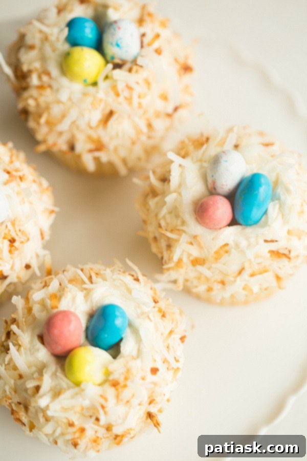10 Easter Malted Egg Delights 7 Coconut Cupcakes by Brown Eyed Baker
