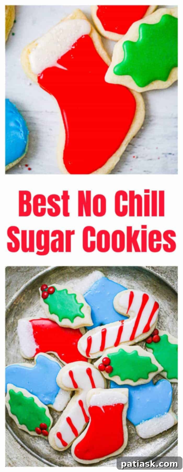 Best No Chill Sugar Cookies recipe