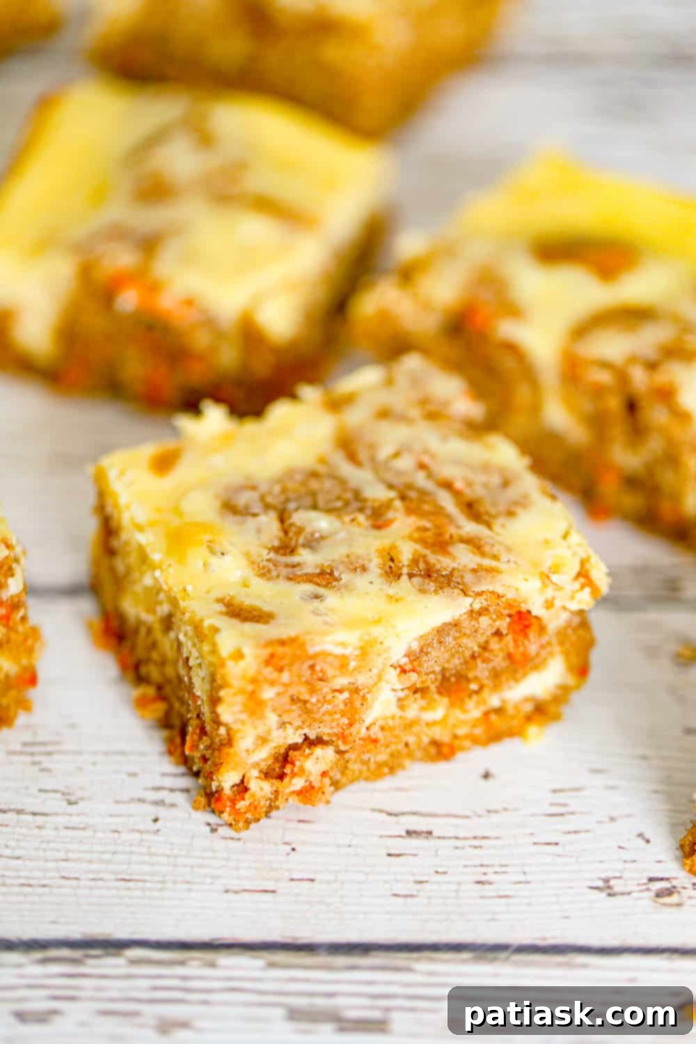 Carrot Cake Cream Cheese Bars, a traditional Easter dessert