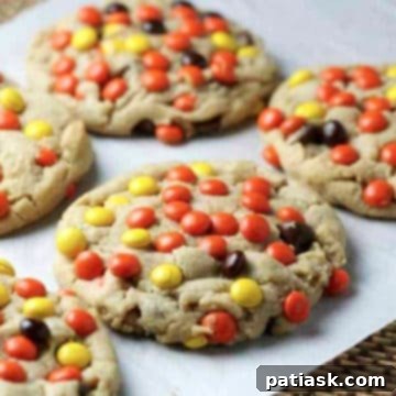 Reese's Pieces Peanut Butter Blast Cookies