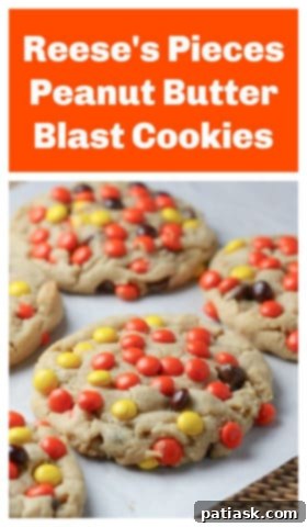 soft-batch peanut butter cookie recipe reese's pieces