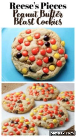 soft-batch peanut butter cookie recipe reese's pieces