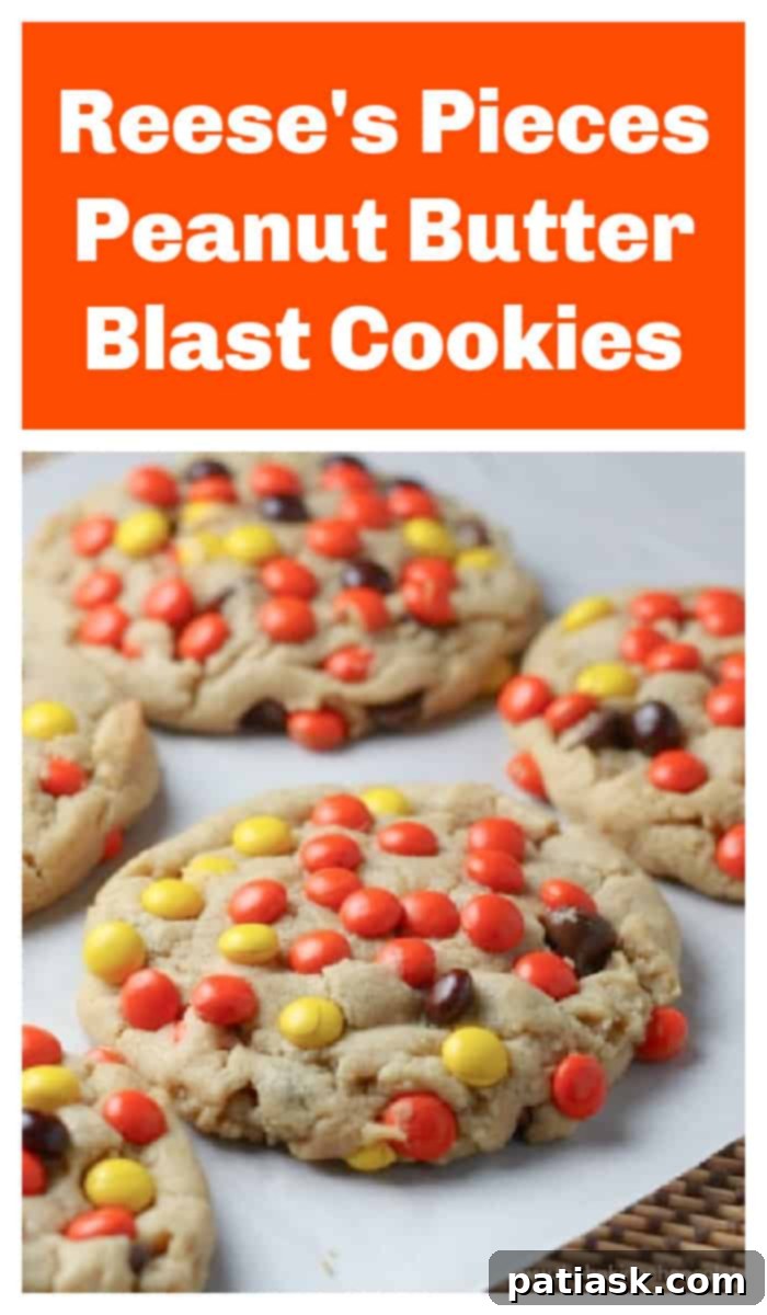 soft-batch peanut butter cookie recipe reese's pieces