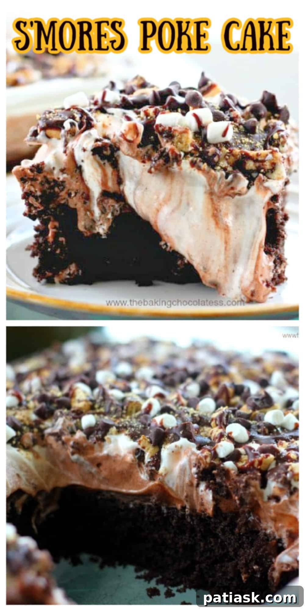 S'mores Poke Cake 5 img 7985 7