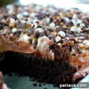 S'mores Poke Cake 6 S'mores Poke Cake