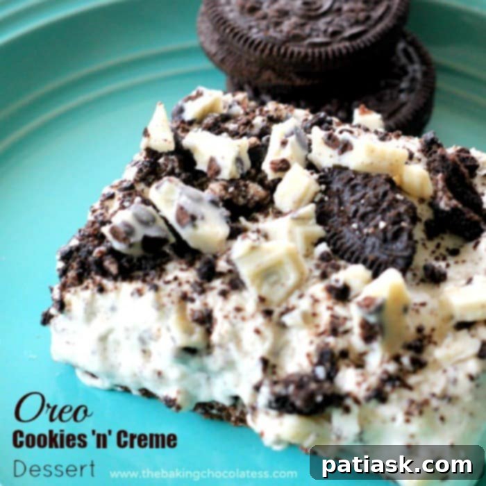 Oreo Cookies 'n' Creme Dessert