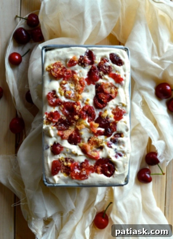 bourbon-cherry-pie-ice-cream summer desserts