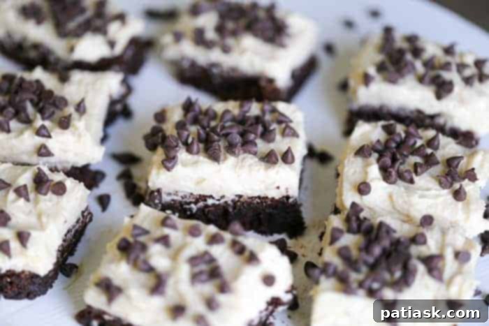 Decadent Cookie Dough Buttercream Brownies 4 Cookie Dough Buttercream Brownies
