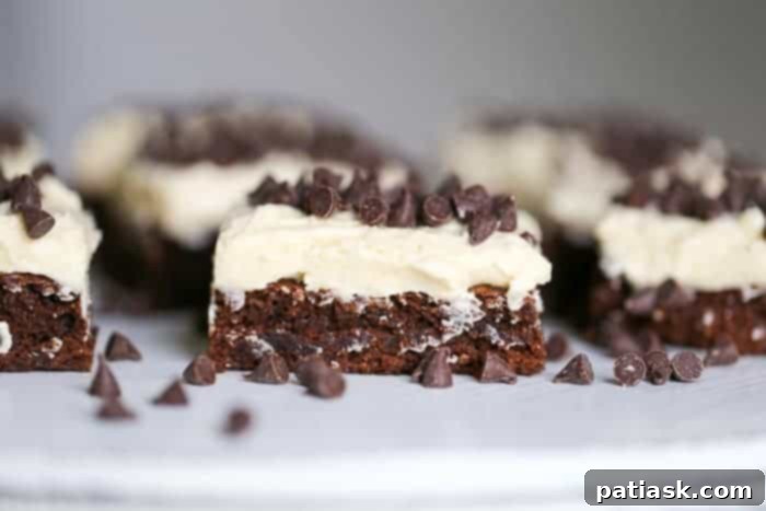 Decadent Cookie Dough Buttercream Brownies 6 Chocolate Chip Cookie Dough Buttercream Brownies
